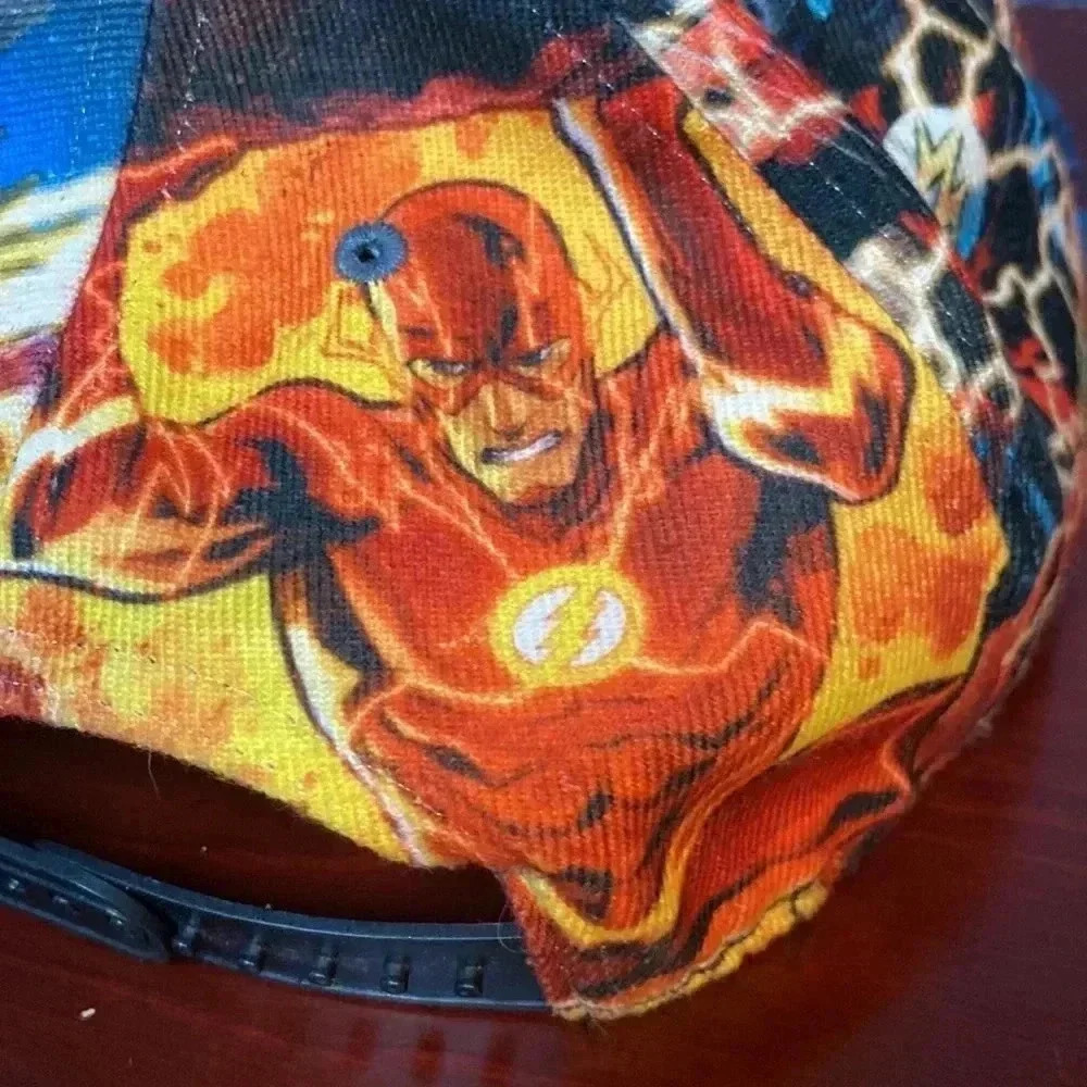 BIOWORLD MARVEL FLASH TRUCKER HAT ONE SIZE FITS MOST NEW/ NEW CONDITION … - Picture 7 of 13